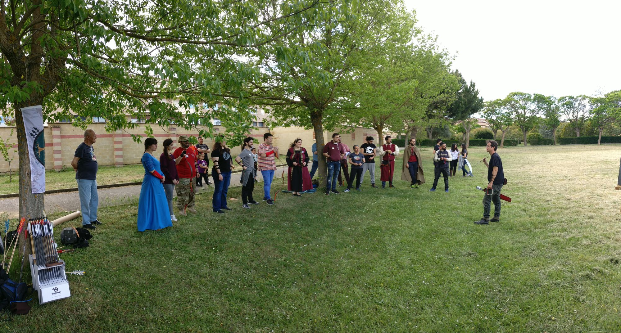 Actividad de promoción en la convención de la Sociedad Tolkien Española
