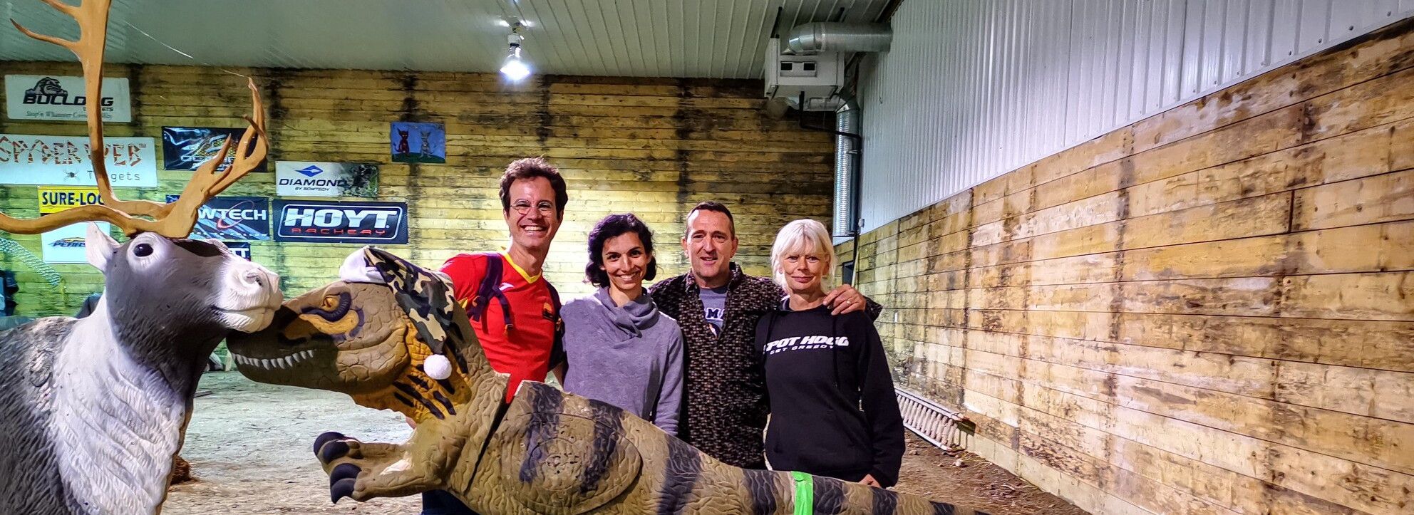 Canadá visita a Dragonflight Archery en Alberta